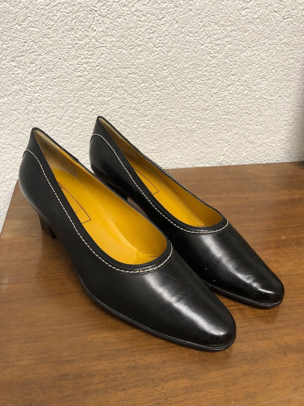 Scarpe da donna: Damenschuhe Pumps Leder, Grösse 40,5 – Usato da Forch venduto da grizzly52 1