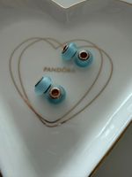 Pandora Charms - Murano Hellblau