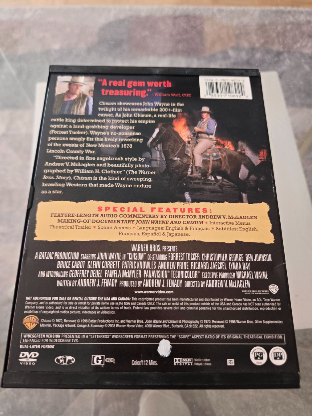 Tous les DVDs: Chisum DVD – D'occasion à Bussigny par Kfdlt 1