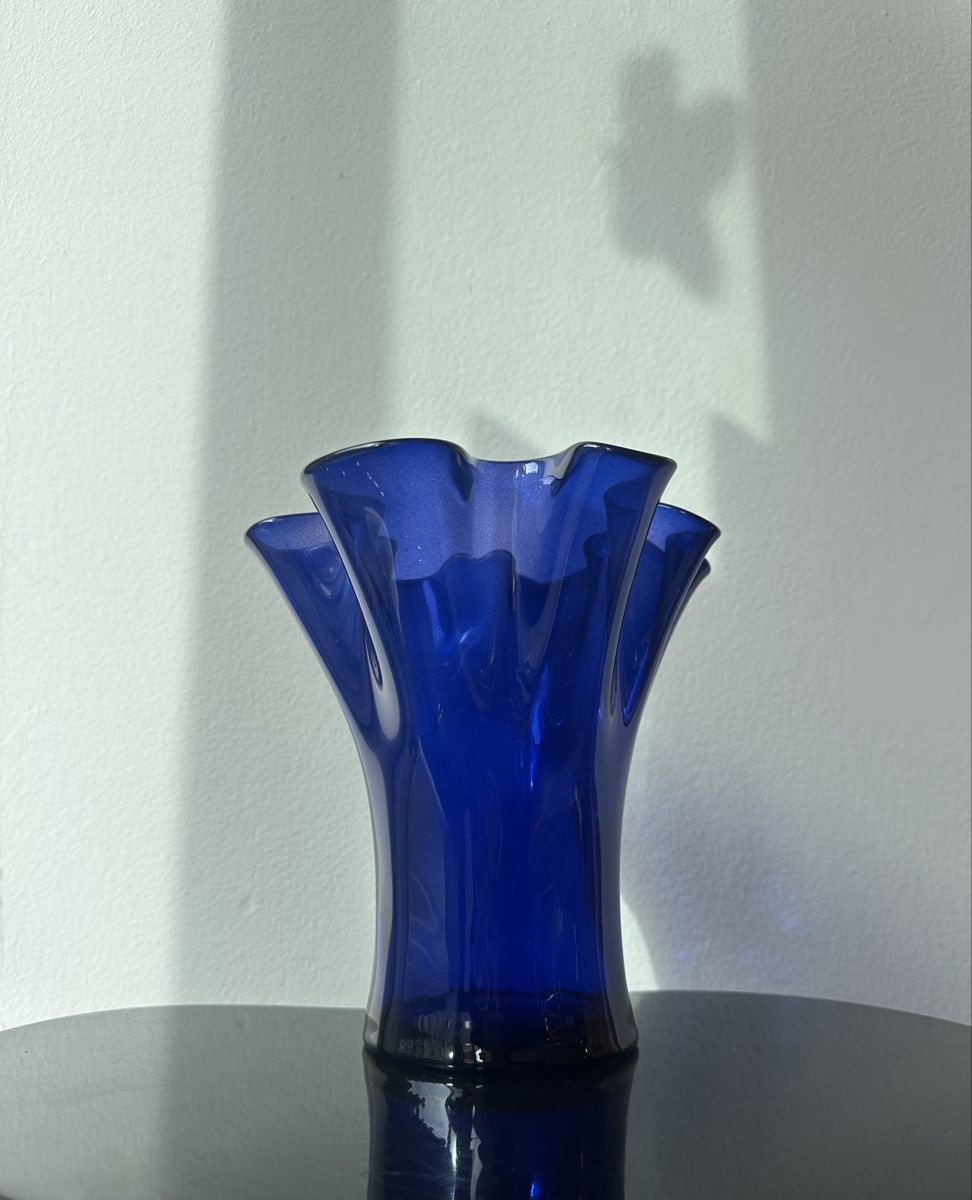 Vasi & Recipienti: kobaltblaue Vintage Vase – Usato da Zürich venduto da frauflufelberg 2