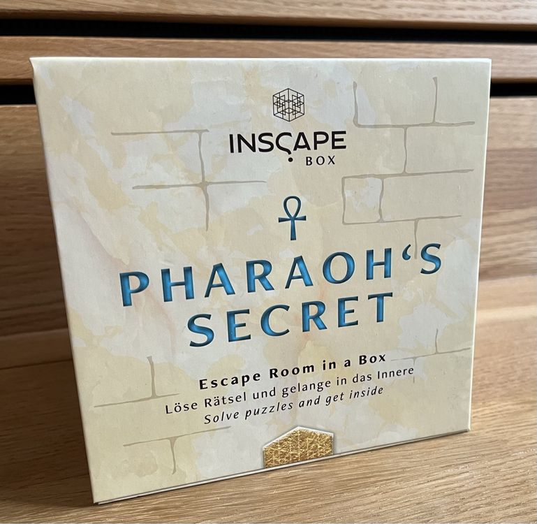 Inscape Box Pharaoh's Secret | Kaufen auf Ricardo