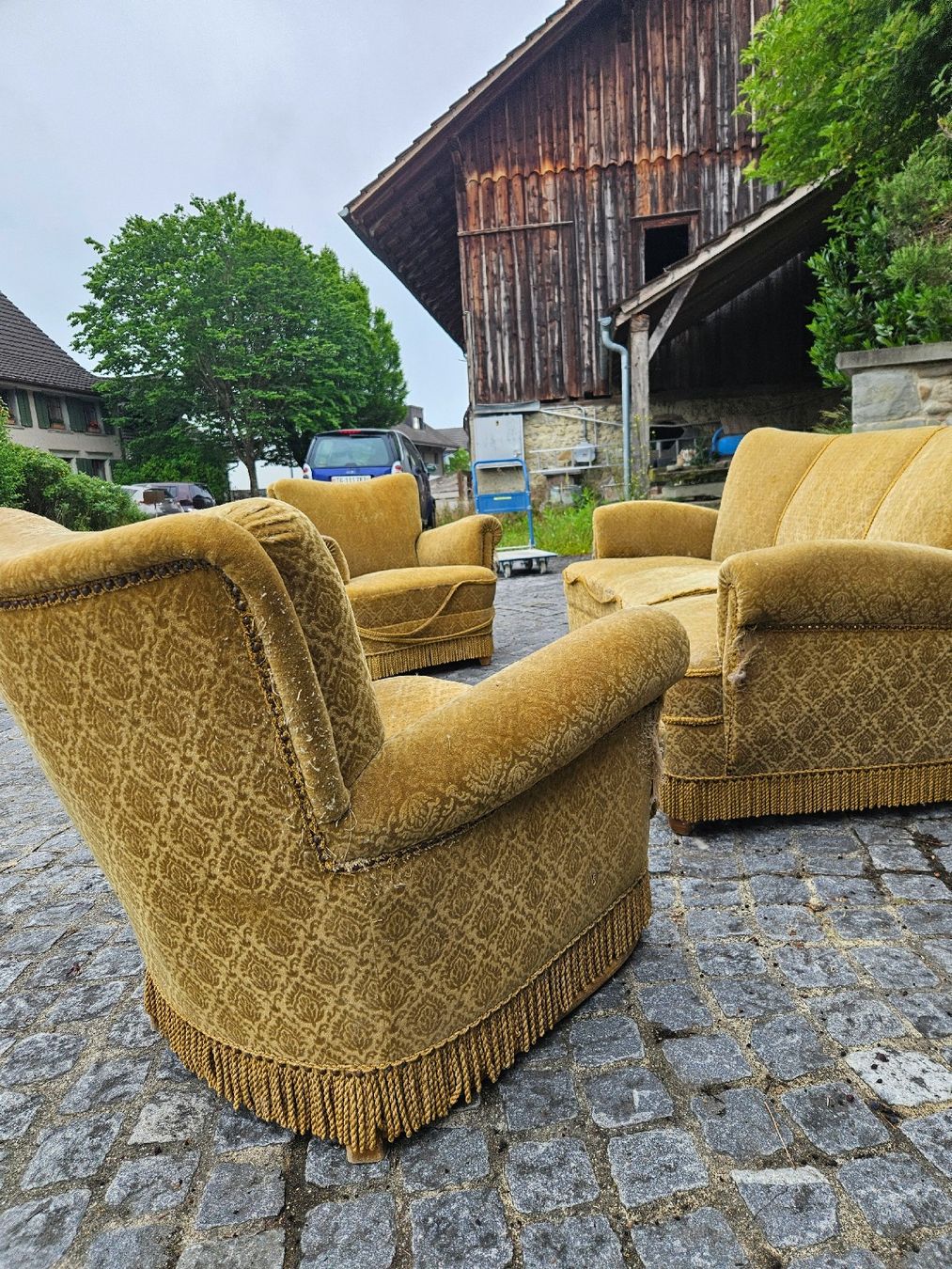 Divani: Sofa und zwei Sessel – Usato da Guntershausen Berg venduto da Jeremias7 4