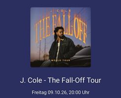 2x J.Cole Tickets Hallenstadion