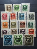 Republik Volksstaat Bayern Nr.116 llA-133 llA Briefstück 450