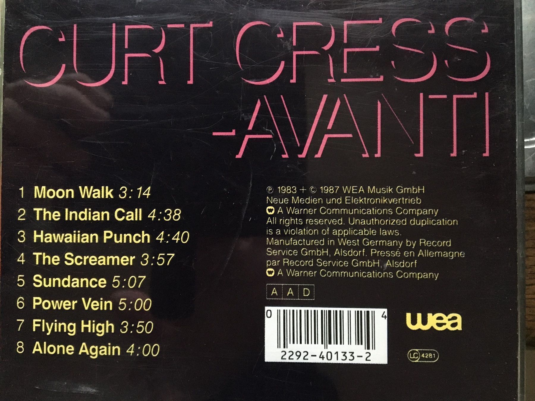 CDs: Curt Cress-Avanti – D'occasion à Arth par Vrecam51 1