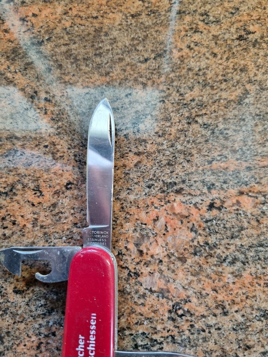 Victorinox Taschenmesser: Victorinox Sackmesser Rot, Zürcher Knabenschiessen – Gebraucht aus Trachslau von post35 4