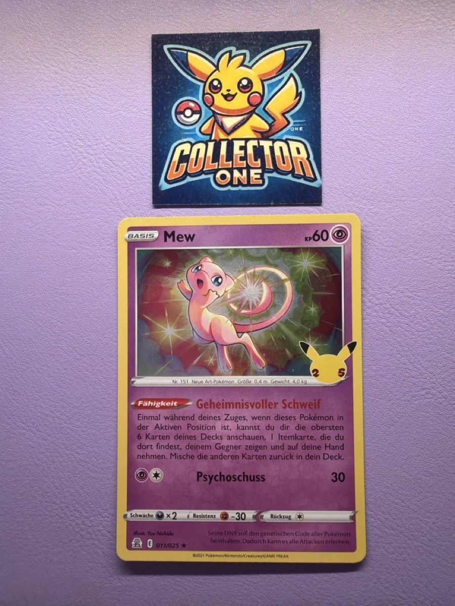 Pokémon Carte collezionabili: Pokemon Mew Celebrations 2012 – Nuovo (secondo la descrizione) da Lommiswil venduto da CollectorOne