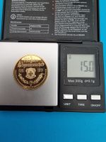700 Jahre Eidgenossenschaft Silbermedaille-Vergoldete 15.gr