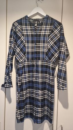 Hemdblusenkleid im Karomuster