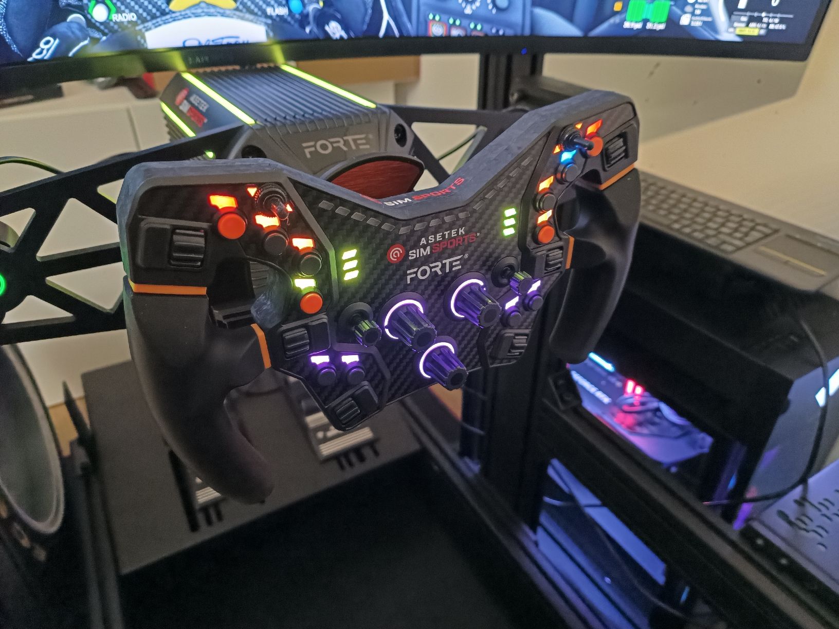 Top Sim Racing Setup - (RTX4070 ti Super, Asetek forte,...) (Gebraucht ...