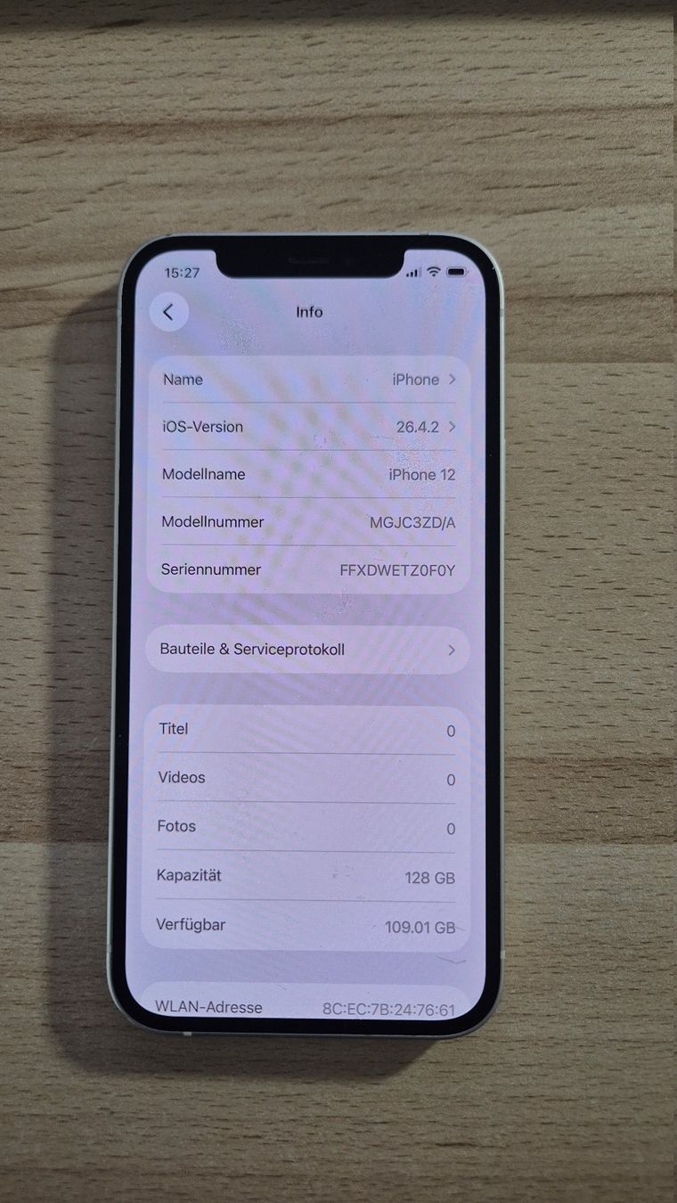 Apple Telefoni cellulari / Smartphones: iPhone 12 128GB White 3010 – Difettoso da Münchenbuchsee venduto da MV_Solutions 2