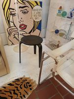 Horgen Glarus Bellmann Hocker vintage