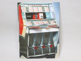 AK 1958 Jukebox Seeburg 201 Ansichtskarte Musikbox