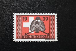 TER. MITR. KP. IV/181 SOLDATENMARKE 1939