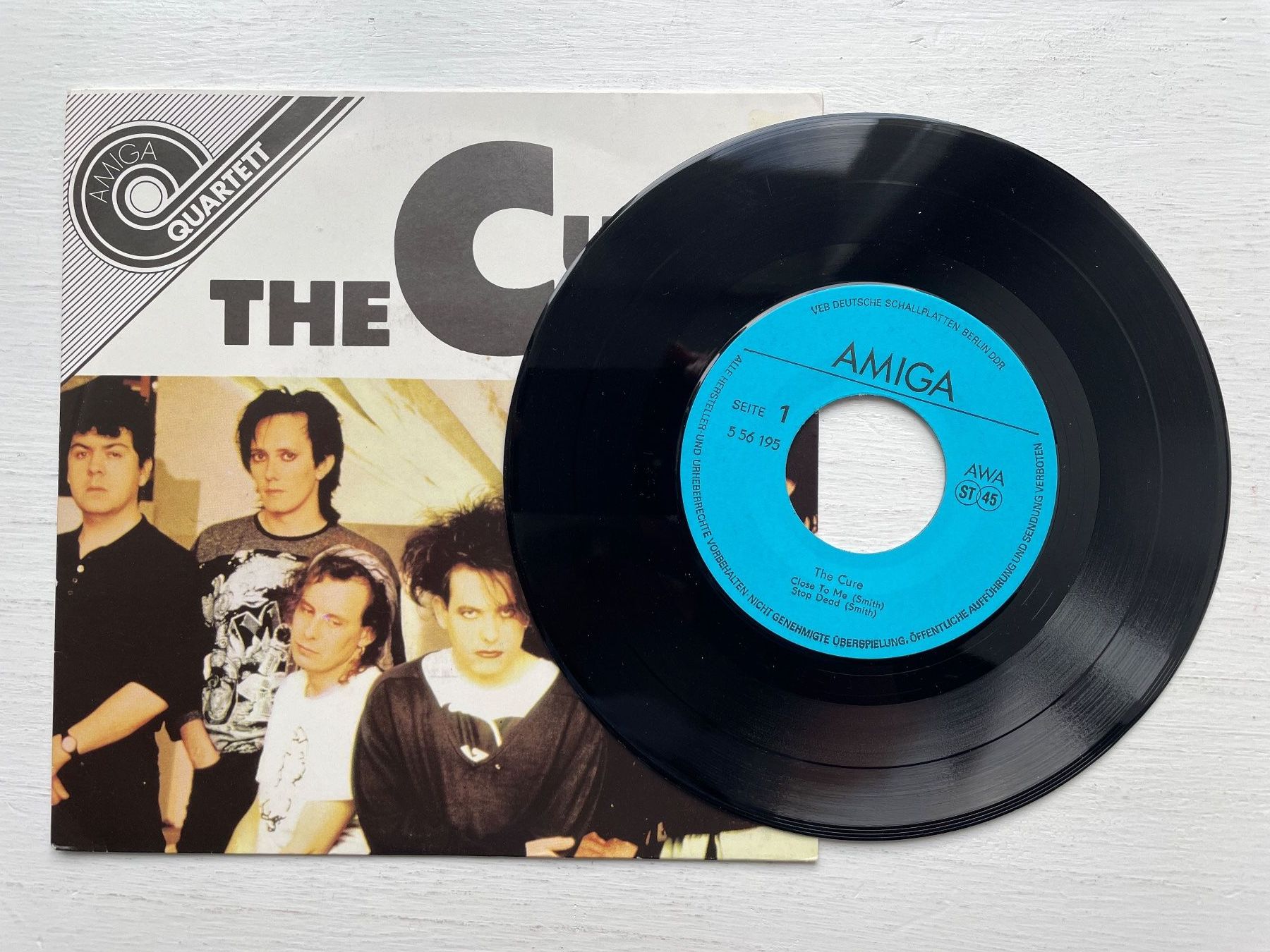 Schallplatten: The Cure - Amiga Quartett - 7" Single, 1988 – Gebraucht aus Zürich von Andy_t71 2