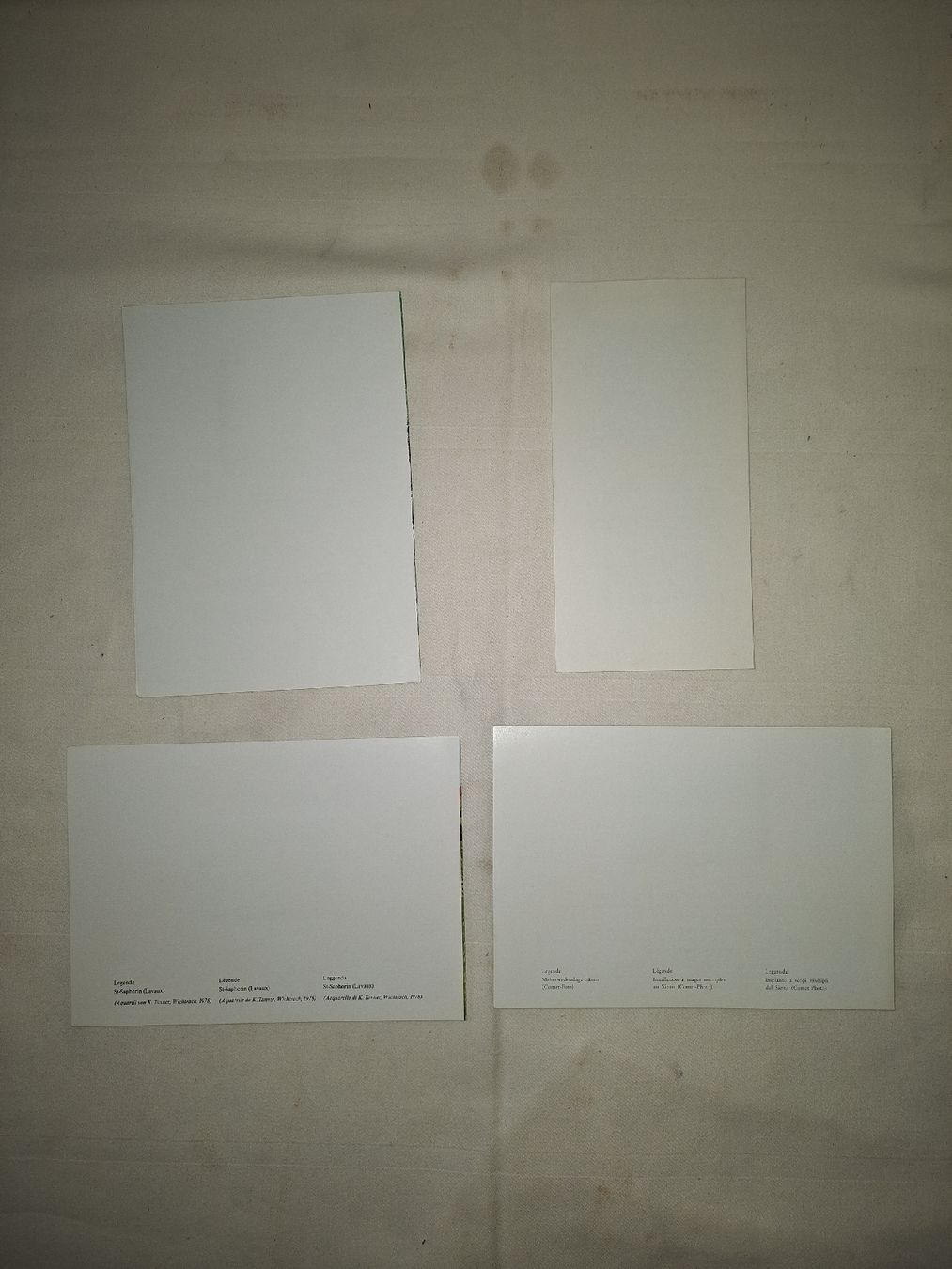 Alle Briefmarken: Schweizer PTT Neujahrskarten mit Briefmarken – Gebraucht aus Masein von vin_5yx5 1