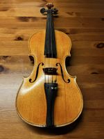 Violin labeled Carl Gottlob Schuster Markneukirchen  1917