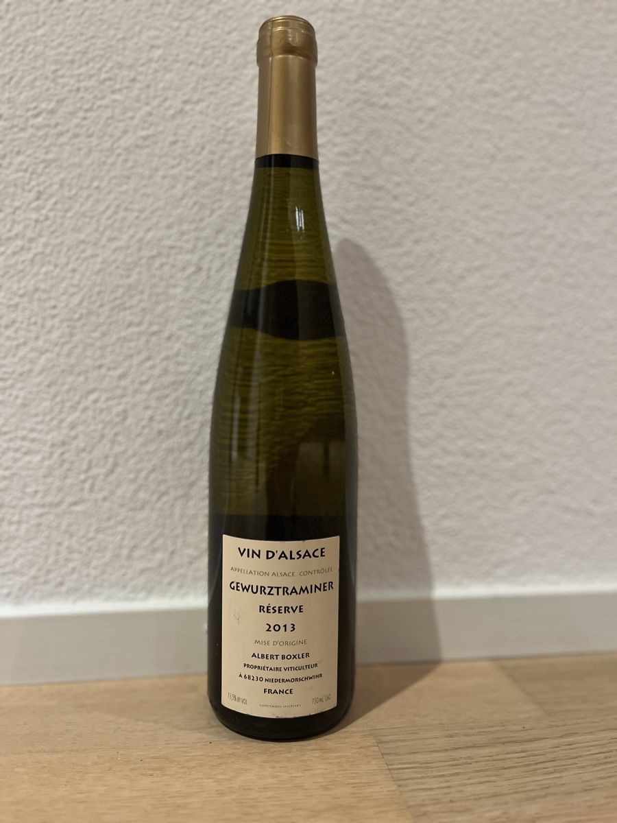 Wein: Albert Boxler, Gewurztraminer Réserve 2013 – Neu und originalverpackt aus Liestal von Rockthat 3