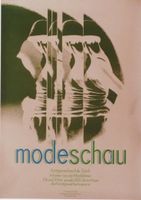 MODESCHAU ZURICH MUSEUM EXPO 1973 Original Plakat