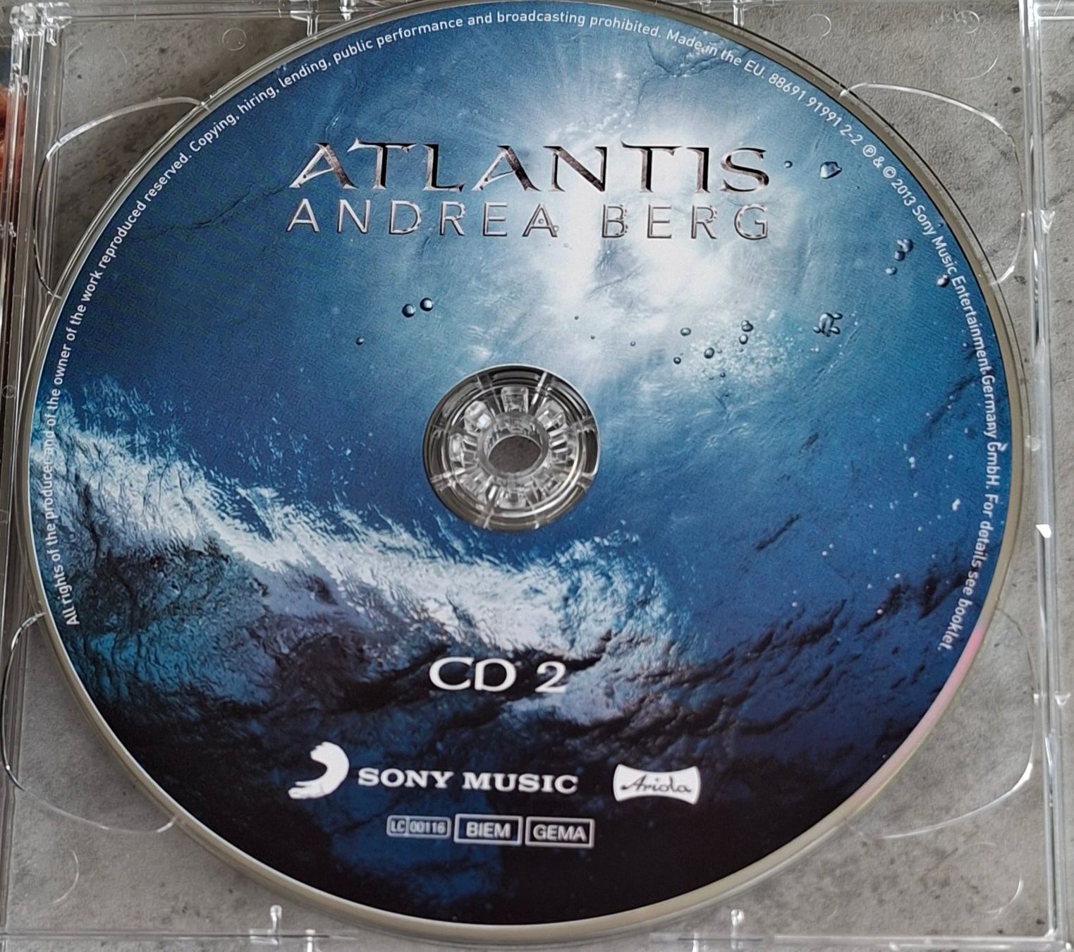 CD: Andrea Berg - Atlantis – Usato da Reinach BL venduto da Chela04 3
