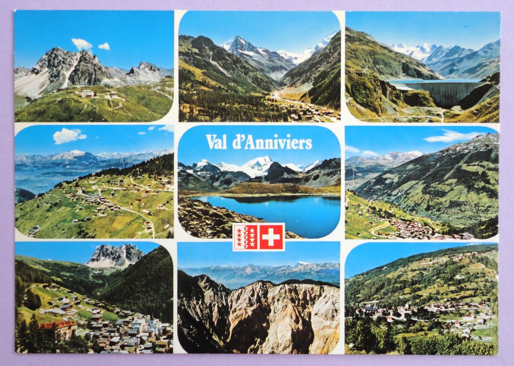 Ansichtskarten: Val d' Anniviers – Gebraucht aus Fétigny von Billy2miny