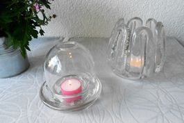 GLASI HERGISWIL  2 WINDLICHTER PREIS FÜR BEIDE ZUSAMMEN