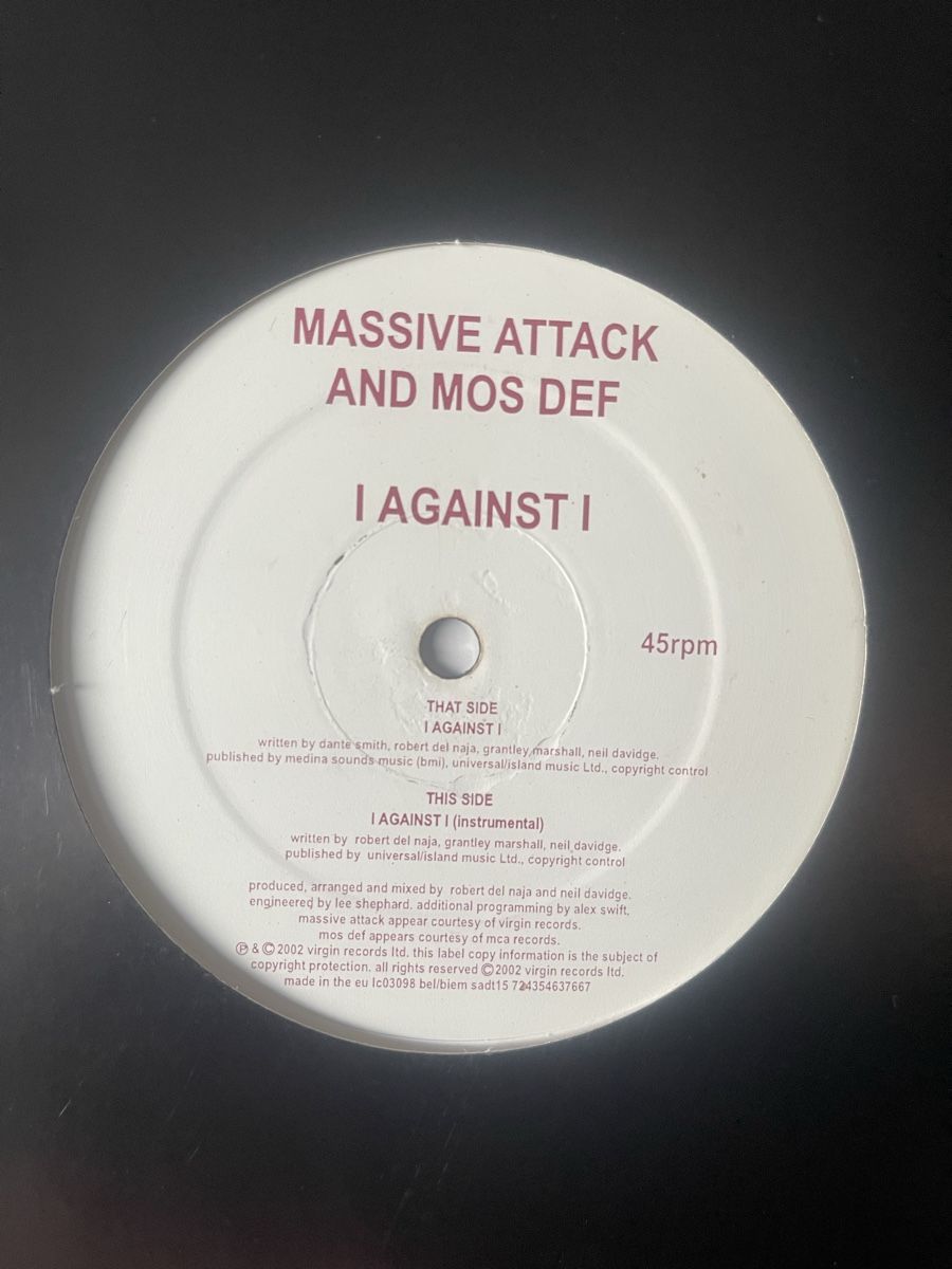 Dischi in vinile: Massive Attack / I Against I feat Mos Def – Nuovo (secondo la descrizione) da Dagmersellen venduto da stonefinger