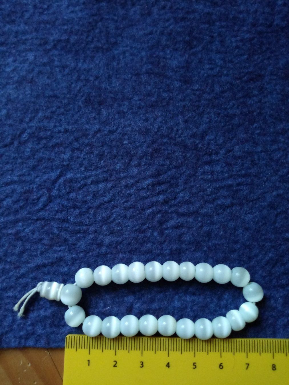 Bracciali & Braccialetti: Modeschmuck Armband weiss schimmernd – Nuovo (secondo la descrizione) da Beckenried venduto da Havacola 3