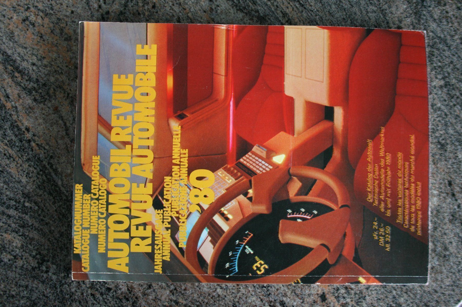 Riviste & Magazine: AUTOMOBIL REVUE 1980 – Usato da Wilen b. Wil venduto da Rasti2