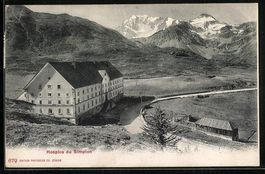 AK Simplon, Hospice, 1906