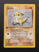 Sandan 1. Edition 62/102 Pokémon Basis Set 1999 -DE – NM