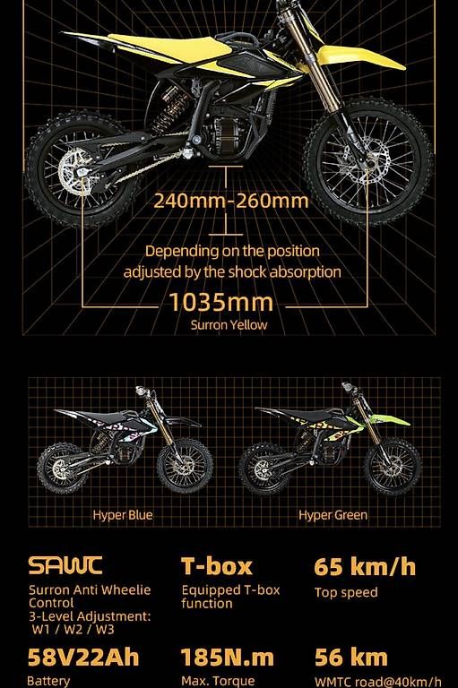 Mini Bike: Surron Hyper Bee Pitbike Kinder E-Motocross – Usato da Rüti ZH venduto da Olivia0909 1