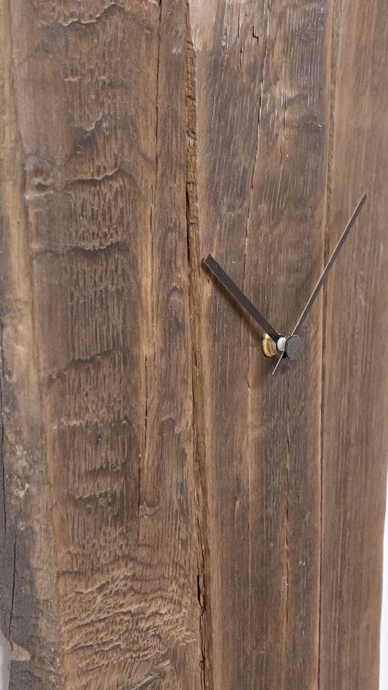 Uhren: Uhr aus Eichenfass-Dauben, Altholz Eiche – Neu und originalverpackt aus Egnach von Oldwoodstyle 7