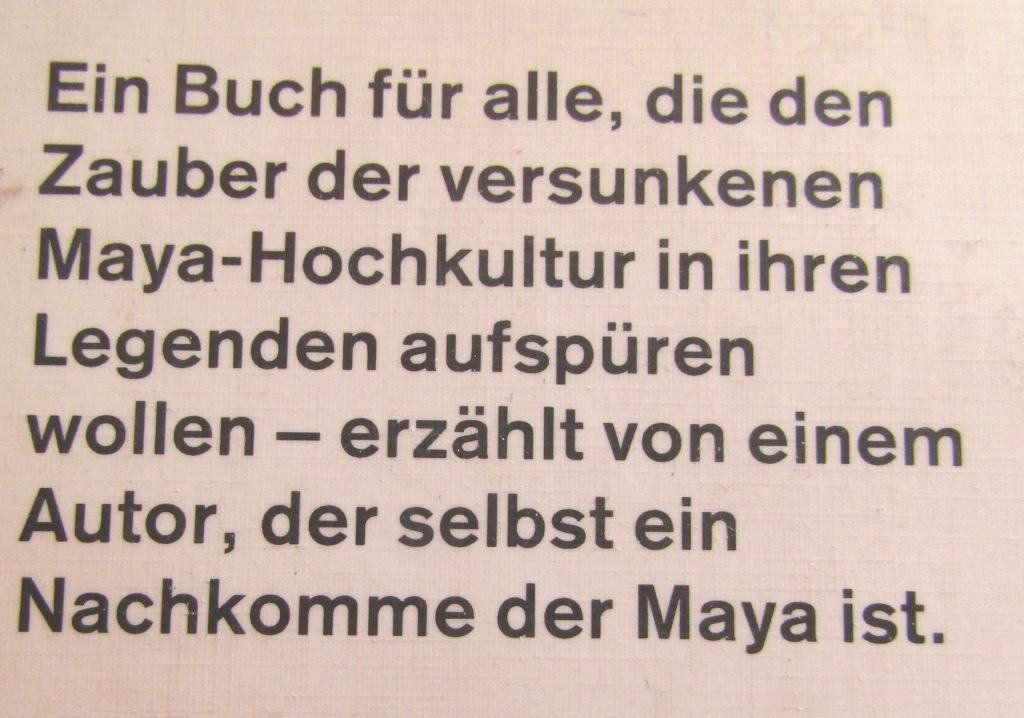 Libri: Legenden der Maya - dtv TB – Usato da Widen venduto da LokiStar 1