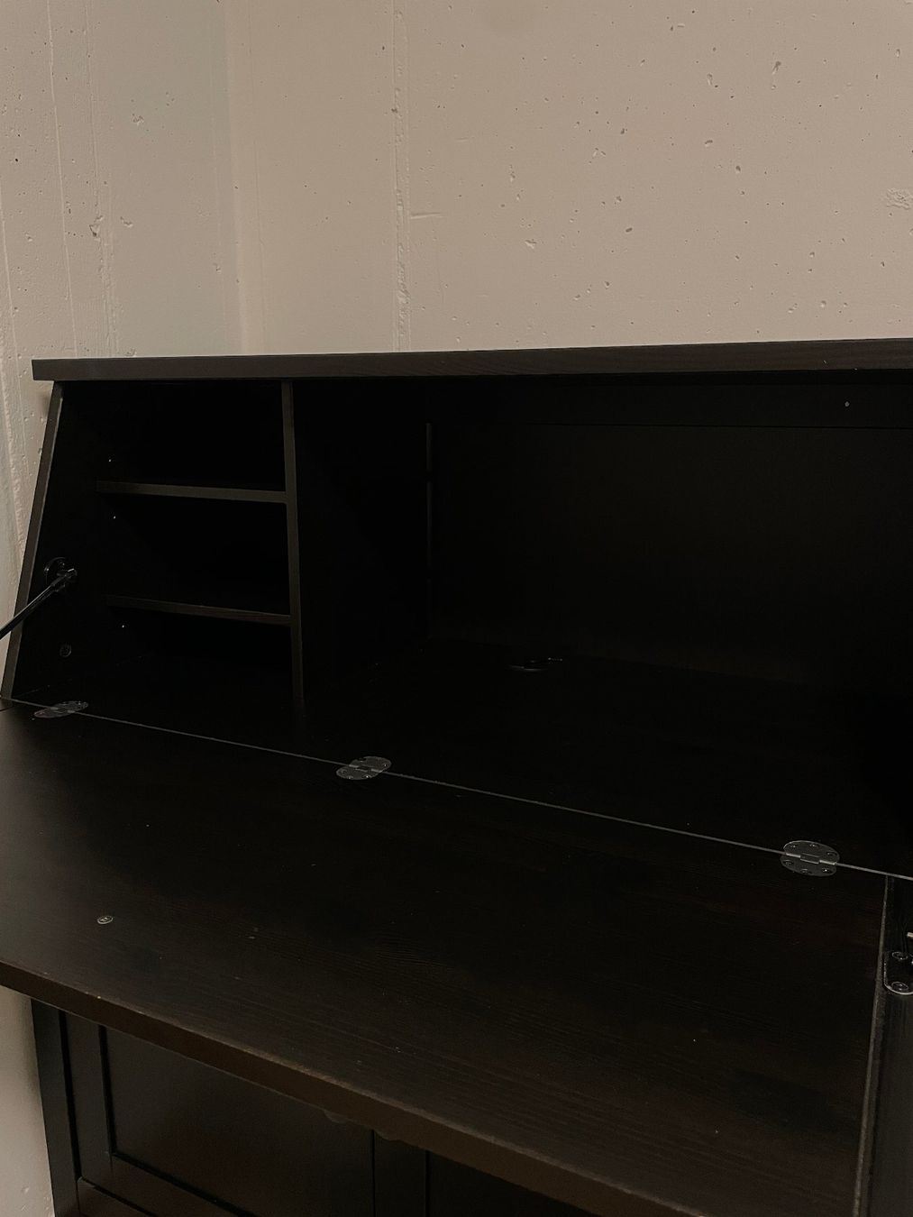 Ikea Scrivanie: HEMNES Sekretär Schwarzbraun – Usato da Uetikon am See venduto da see_s2dj 2