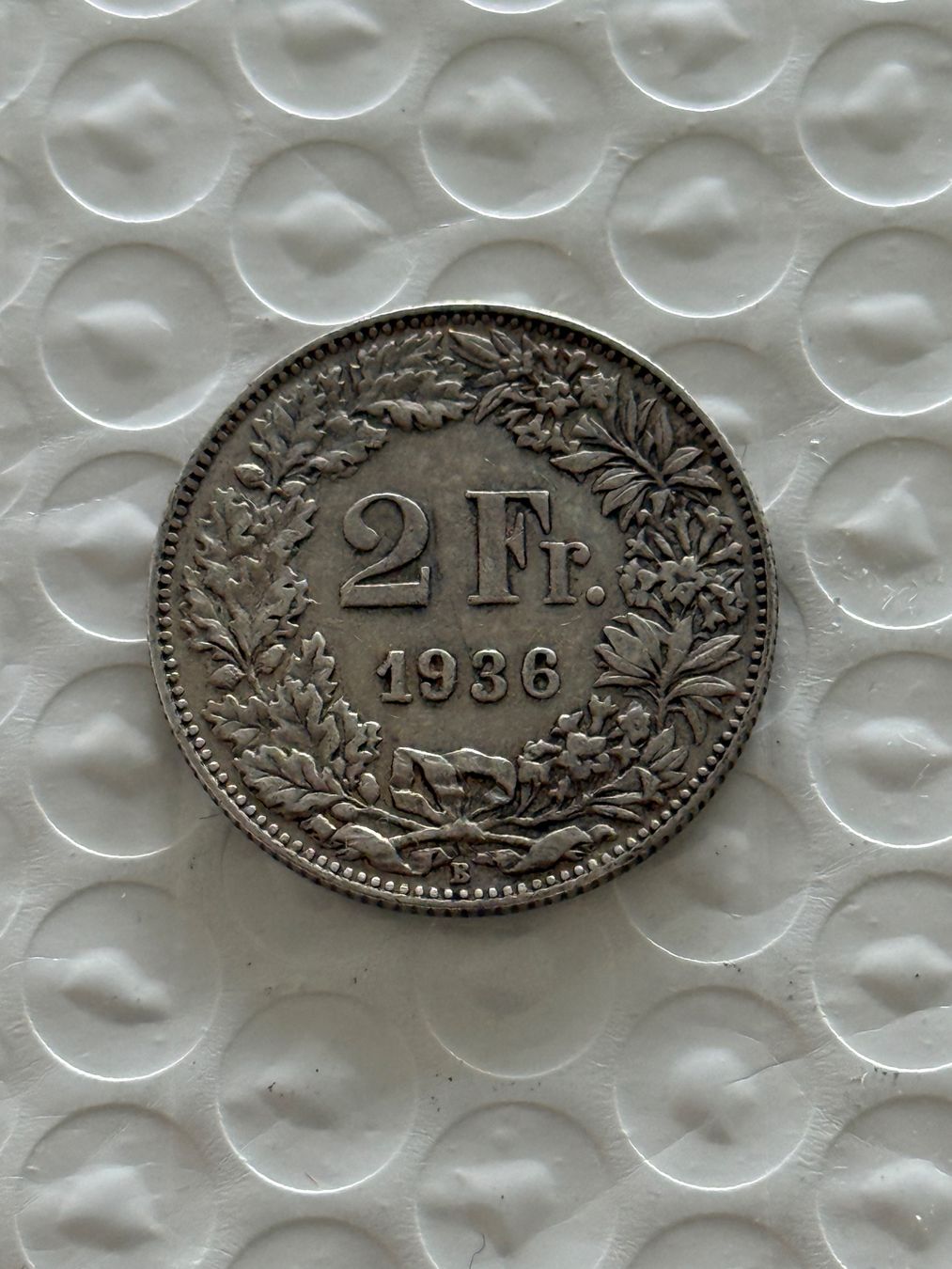 Tutti le monete: 2 Franken 1936  Rar – Usato da Wallisellen venduto da SWISS_SILVER1 1