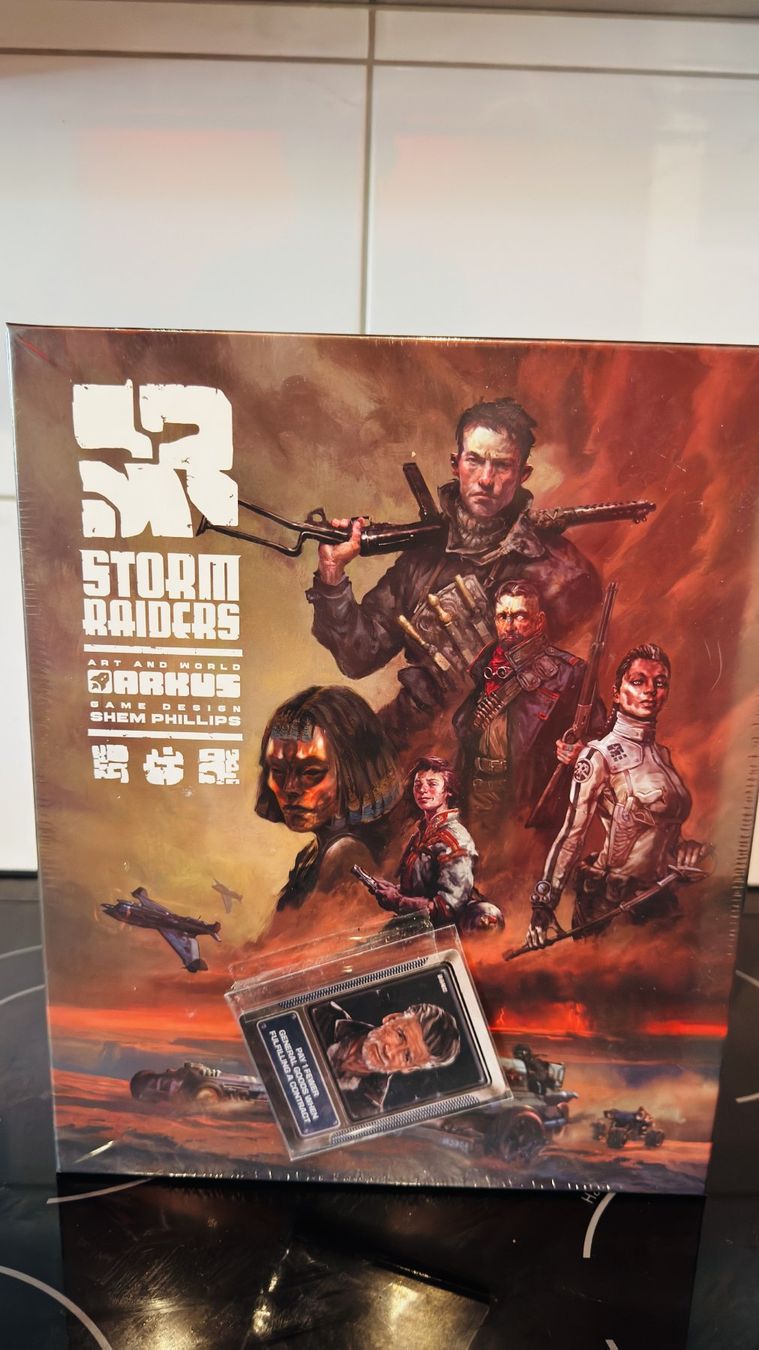 Spiele: Storm Raiders Kickstarter Deluxe Version Engl. – Neu und originalverpackt aus Solothurn von Psyclos