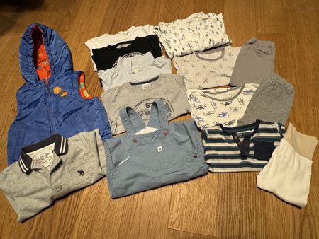 Jungen Bekleidungspaket Gr. 86-92, 11-teilig