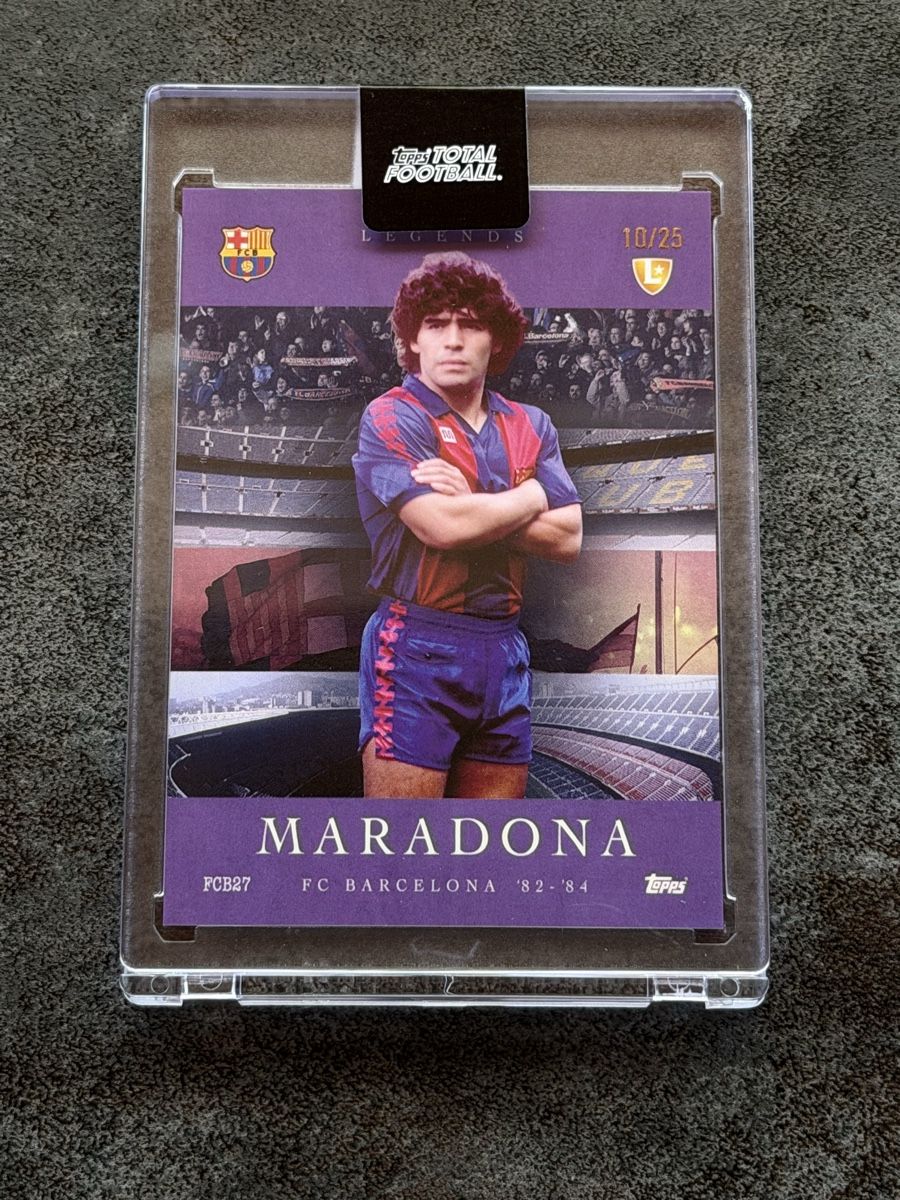 Topps Carte collezionabili: Diego Maradona 10/25 - Topps TTF Legends – Usato da Kaiseraugst venduto da 420n