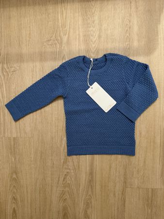 Neu Disana Merino Wabenstrick Pullover Grösse 86/92