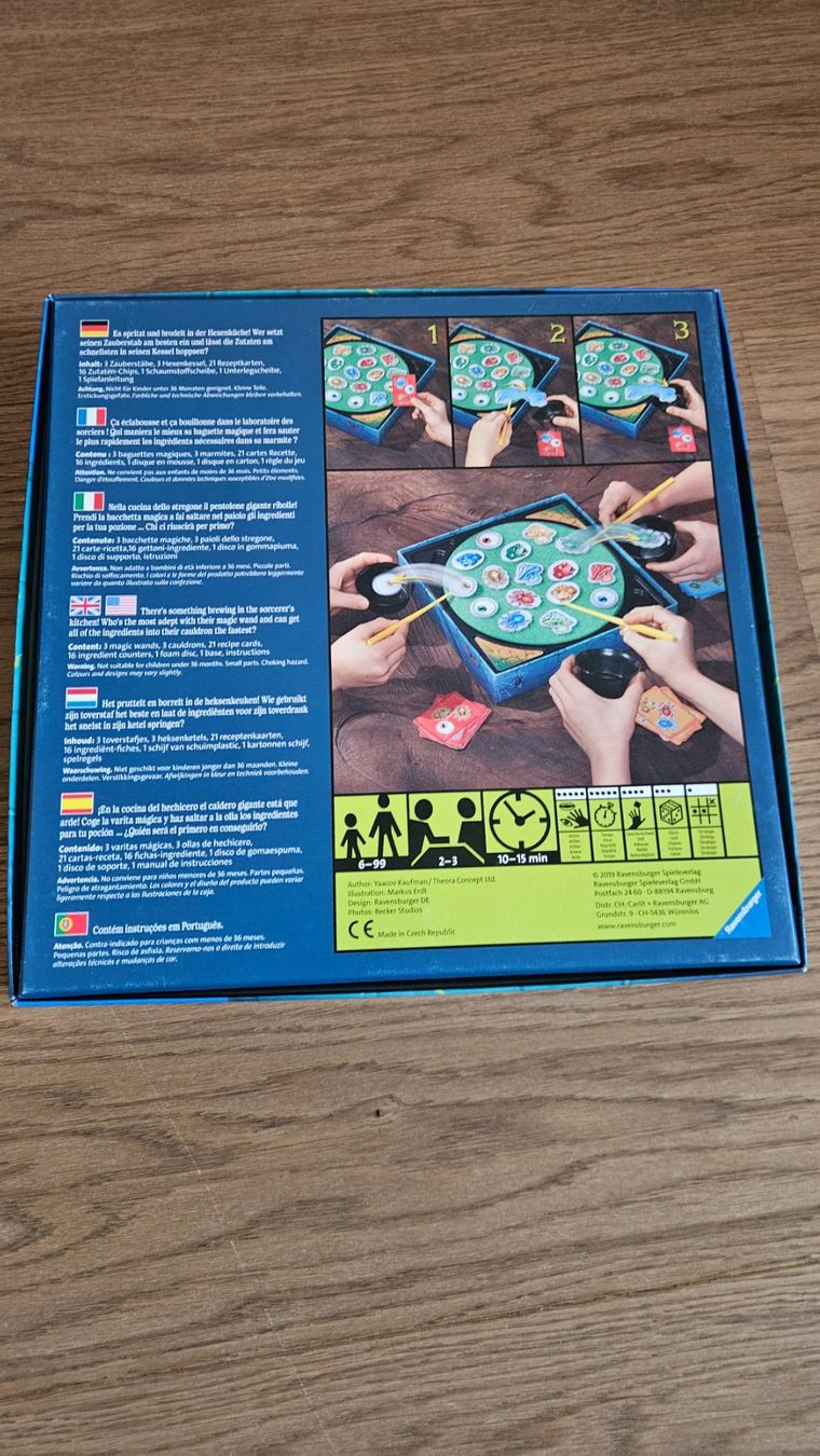 Ravensburger Giochi: Gioco da tavola Hocus Pocus Ravensburger – Usato da Melano venduto da H-Sara 1