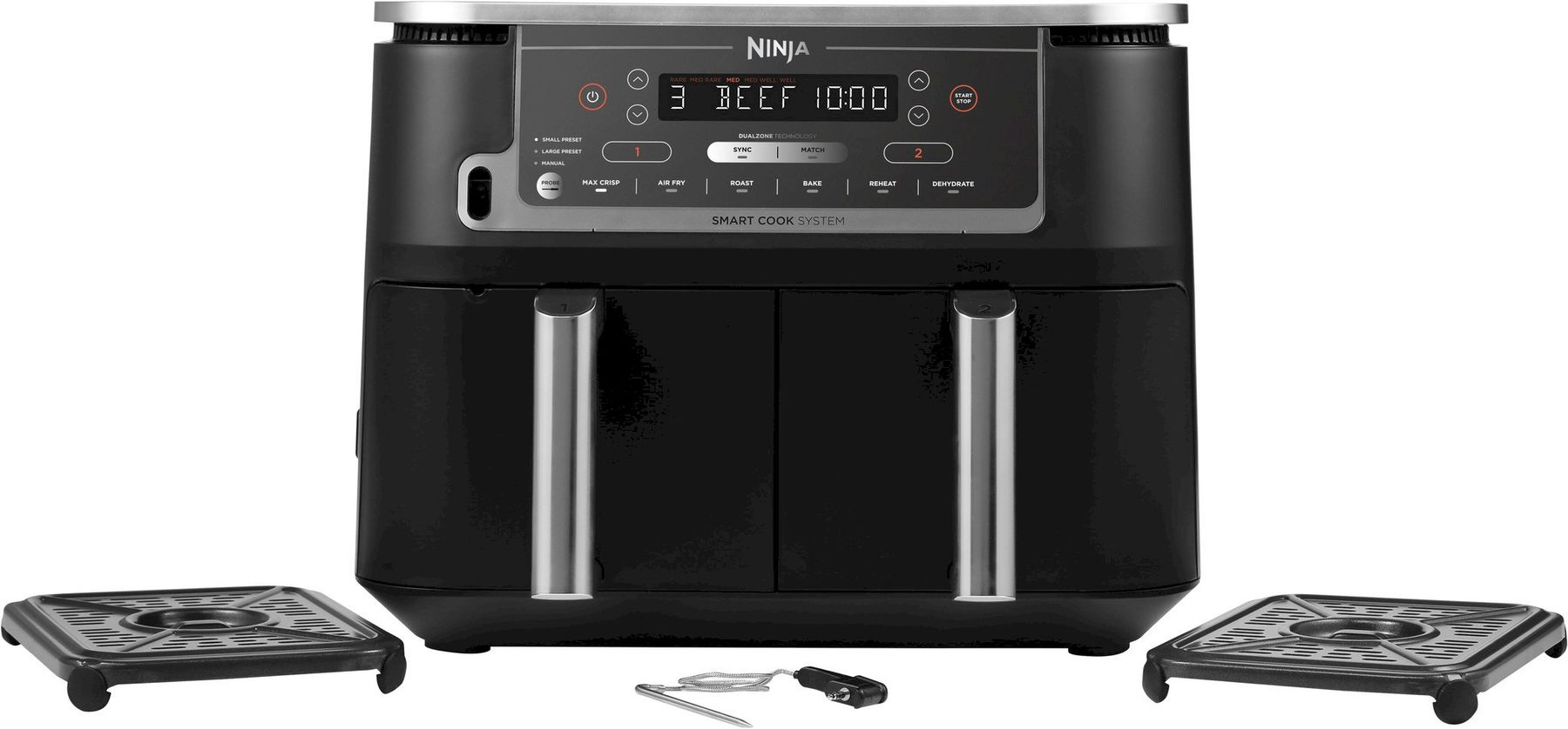 Elettrodomestici da cucina: Ninja Foodi MAX AF451EU Heißluftfritteus – Nuovo e nell'imballaggio originale da Bottighofen venduto da zaap