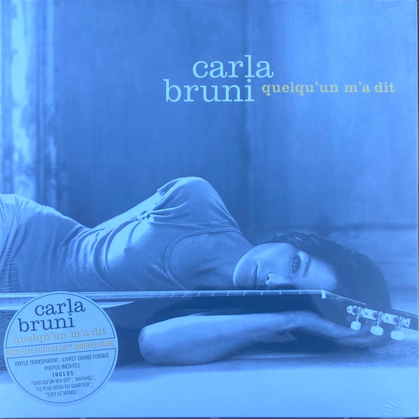 Schallplatten: CARLA BRUNI - QUELQU'UN M'A DIT – Neu und originalverpackt aus Poliez-Pittet von Newtown-Records