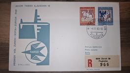 Swissair Zürich - Sofia - Zürich 06.11.1965