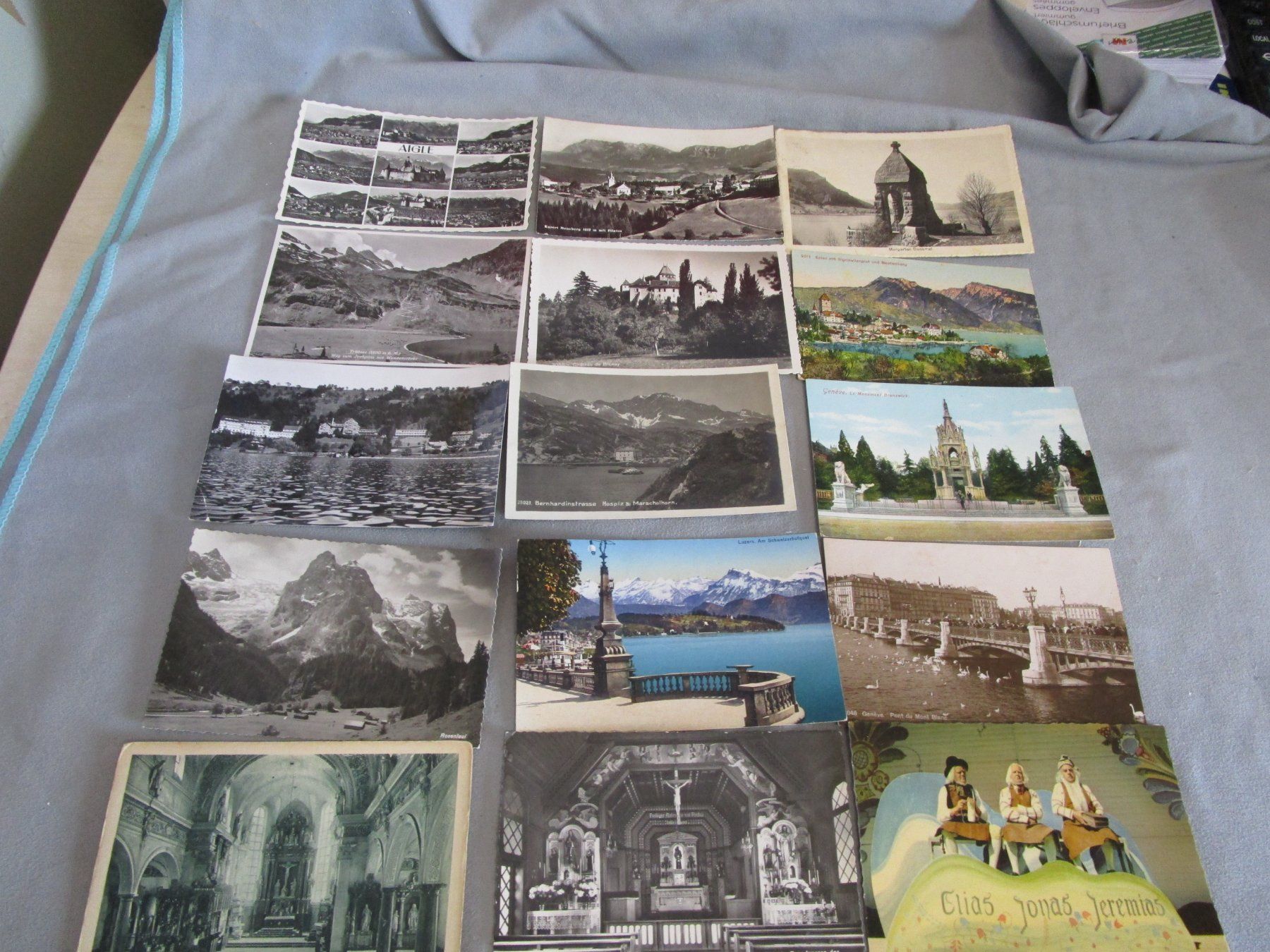 Cartes postales: 50 verschiedene ältere Schweizer Ansichtskarte – D'occasion à Rupperswil par Ema10