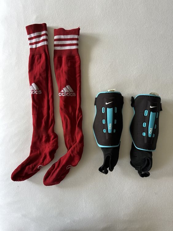 Hocsocx Innensocken Für Schienbeinschoner - Red Crystal Größe M