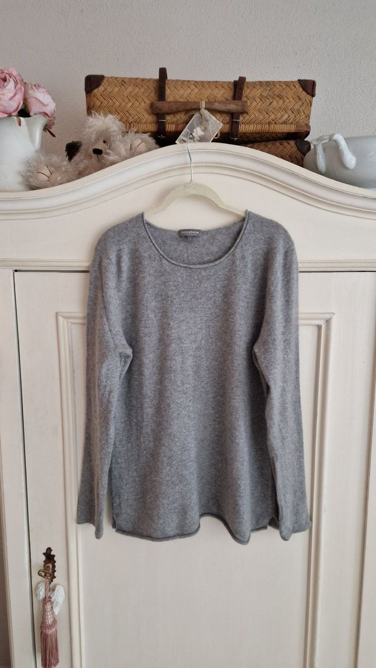 Pullover & Sweatshirts: Pullover Katestorm Kaschmir grau Grösse L – Gebraucht aus Rütihof von SonneMondSterne1985 1