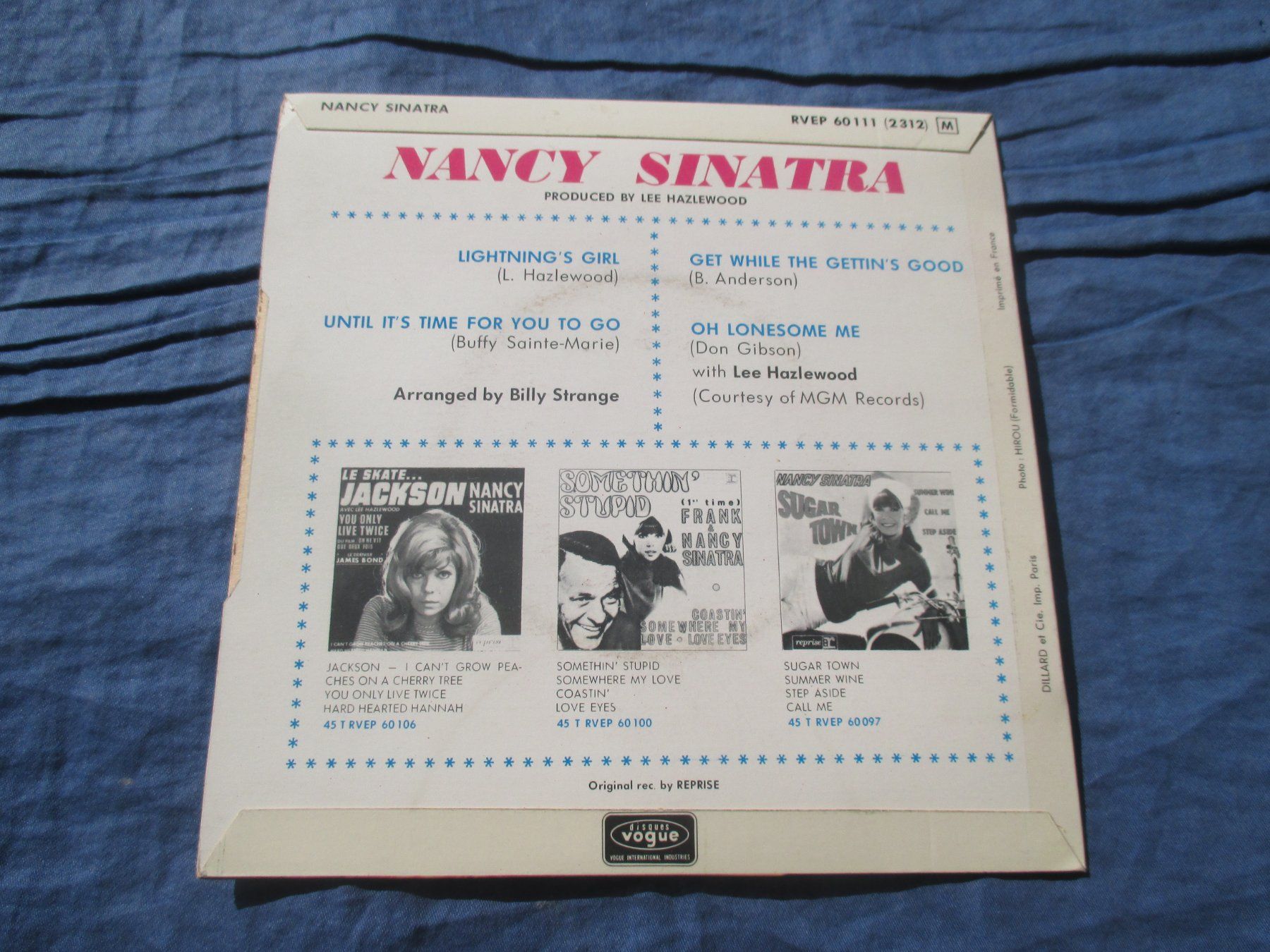Dischi in vinile: Nancy Sinatra EP Lightning's Girl – Usato da Colombier NE venduto da Nevenma 1