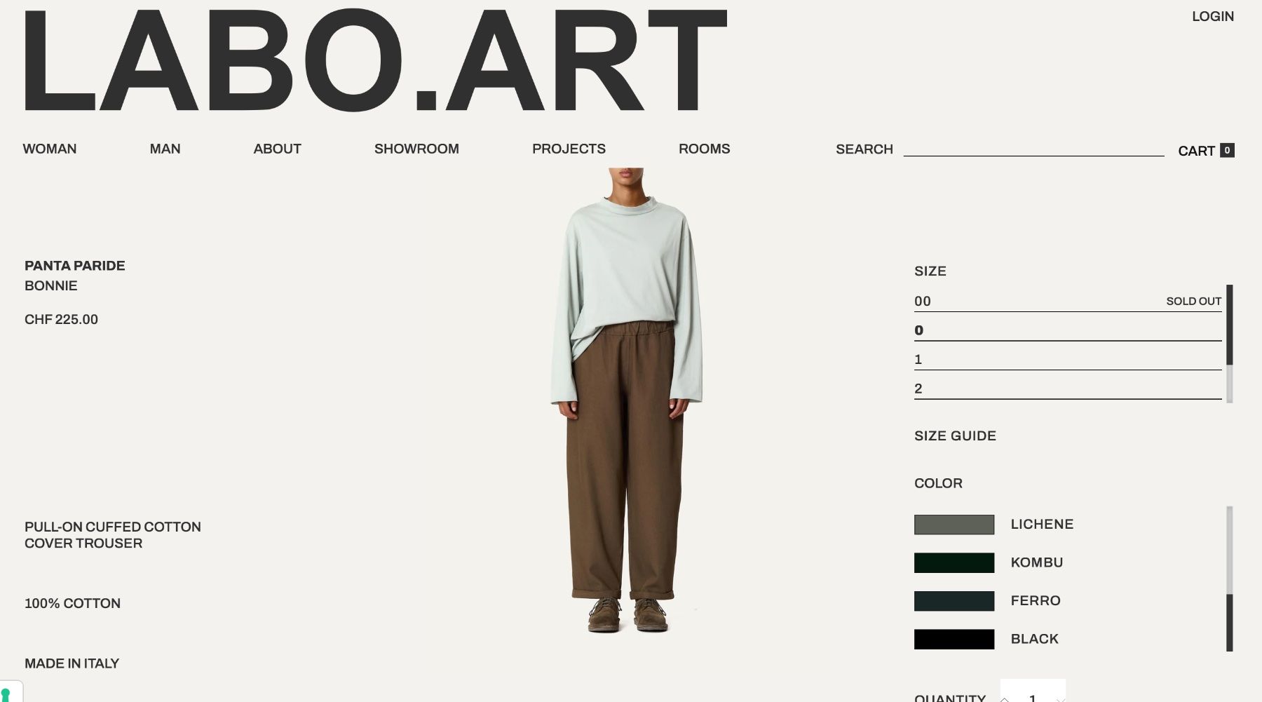 Pantaloni: LABO:ART  beige-braune Hose – Usato da Zürich venduto da missmodernage 7