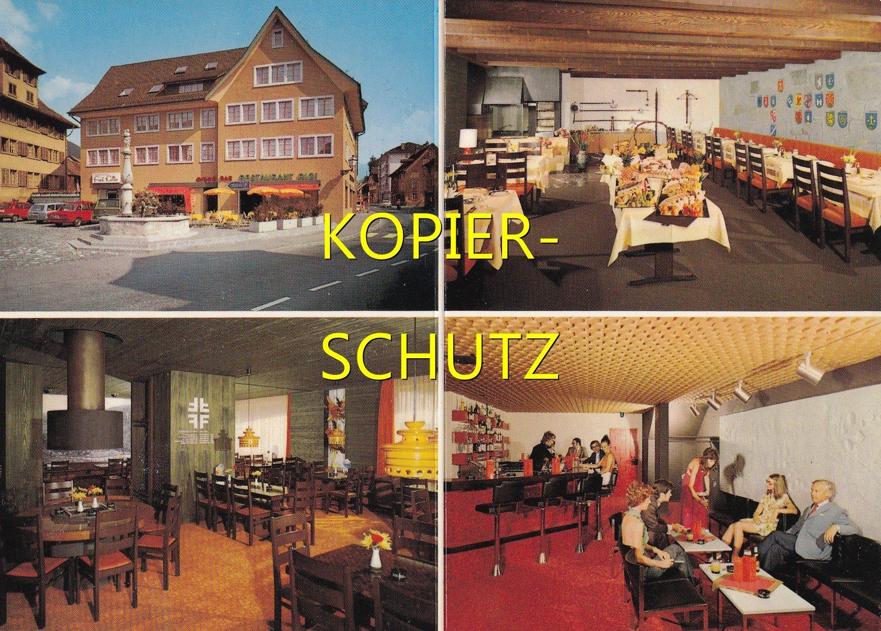 Cartoline postali: Arth - Restaurant Rigi /bc – Usato da Hombrechtikon venduto da Rudolf07